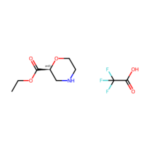 Ethyl morpholine-2-carboxylate trifluoroacetic acid