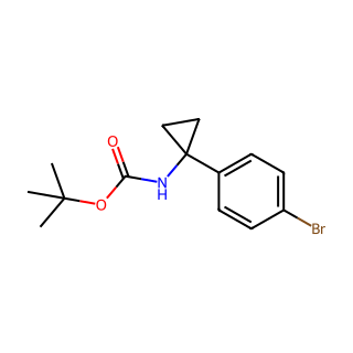 tert-Butyl (1-(4-bromophenyl)cyclopropyl)carbamate