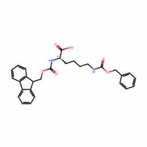 (R)-2-((((9H-Fluoren-9-yl)methoxy)carbonyl)amino)-6-(((benzyloxy)carbonyl)amino)hexanoic acid