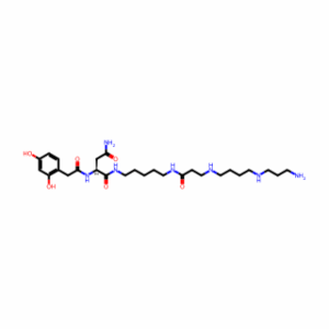 (2S)-N1-[5-[[3-[[4-[(3-Aminopropyl)amino]butyl]amino]-1-oxopropyl]amino]pentyl]-2-[2-[(2,4-dihydroxyphenyl)acetyl]amino]butanediamide