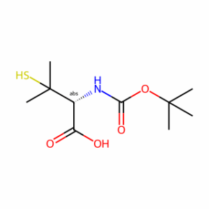(R)-2-((tert-Butoxycarbonyl)amino)-3-mercapto-3-methylbutanoic acid