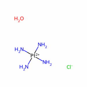 Tetraammineplatinum dichloride xhydrates