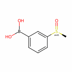 (3-(Methylsulfinyl)phenyl)boronic acid