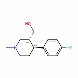 ((3R,4S)-rel-4-(4-Fluorophenyl)-1-methylpiperidin-3-yl)methanol