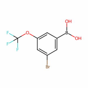 (3-Bromo-5-(trifluoromethoxy)phenyl)boronic acid
