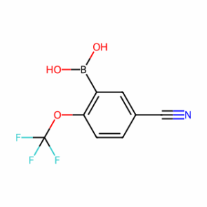 (5-Cyano-2-(trifluoromethoxy)phenyl)boronic acid