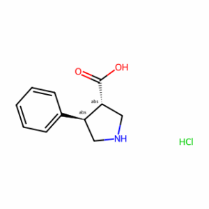 (3S,4R)-4-Phenylpyrrolidine-3-carboxylic acid hydrochloride