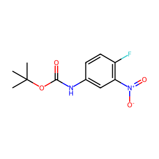 tert-Butyl (4-fluoro-3-nitrophenyl)carbamate