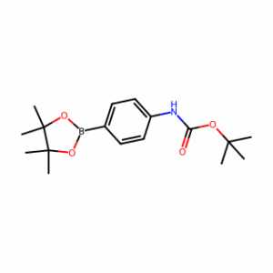 tert-Butyl (4-(4,4,5,5-tetramethyl-1,3,2-dioxaborolan-2-yl)phenyl)carbamate