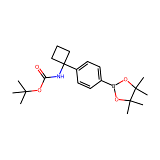 Tert-Butyl (1-(4-(4,4,5,5-Tetramethyl-1,3,2-Dioxaborolan-2-Yl)Phenyl)Cyclobutyl)Carbamate