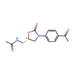 (S)-N-((3-(4-Acetylphenyl)-2-oxooxazolidin-5-yl)methyl)acetamide