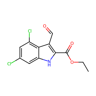 Ethyl 4,6-dichloro-3-formyl-1H-indole-2-carboxylate