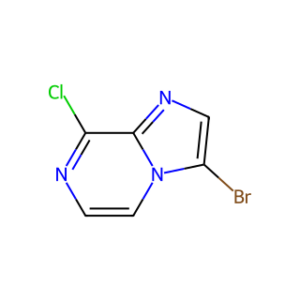 Imidazo[1,2-a]pyrazine, 3-bromo-8-chloro-