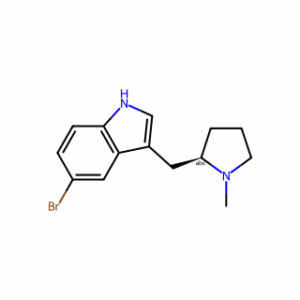 (R)-5-Bromo-3-((1-methylpyrrolidin-2-yl)methyl)-1H-indole