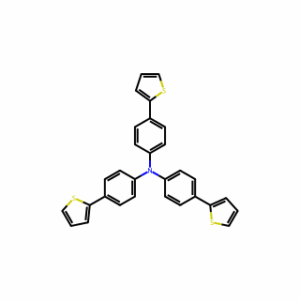 Tris[4-(2-thienyl)phenyl]amine