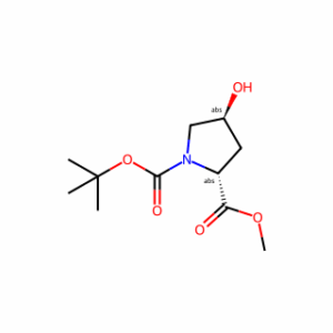(2R,4S)-1-tert-Butyl 2-methyl 4-hydroxypyrrolidine-1,2-dicarboxylate