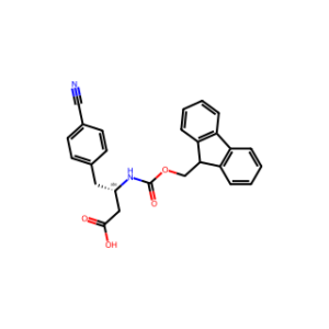 (S)-3-((((9H-Fluoren-9-yl)methoxy)carbonyl)amino)-4-(4-cyanophenyl)butanoic acid