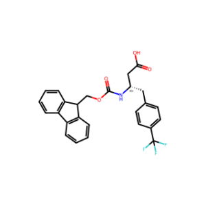 (S)-3-((((9H-Fluoren-9-yl)methoxy)carbonyl)amino)-4-(4-(trifluoromethyl)phenyl)butanoic acid