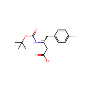 (S)-3-((tert-Butoxycarbonyl)amino)-4-(4-iodophenyl)butanoic acid