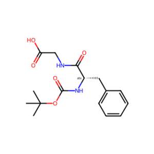 (S)-2-(2-((tert-Butoxycarbonyl)amino)-3-phenylpropanamido)acetic acid