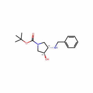 (3S,4S)-N-Boc-3-(benzylamino)-4-hydroxypyrrolidine