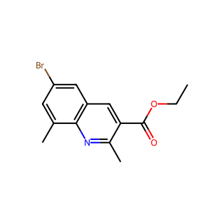 Ethyl 6-bromo-2,8-dimethylquinoline-3-carboxylate