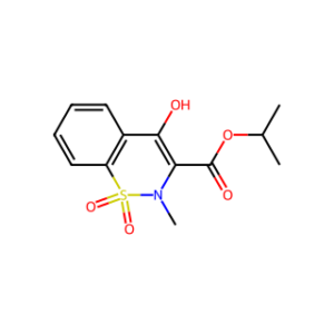 Isopropyl 4-hydroxy-2-methyl-2H-benzo[e][1,2]thiazine-3-carboxylate 1,1-dioxide
