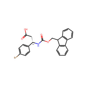 (S)-3-((((9H-Fluoren-9-yl)methoxy)carbonyl)amino)-3-(4-bromophenyl)propanoic acid