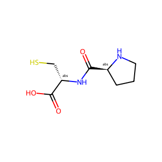 (R)-3-Mercapto-2-((S)-pyrrolidine-2-carboxamido)propanoic acid
