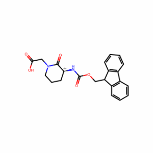 (3S)-3-[[(9H-Fluoren-9-ylmethoxy)carbonyl]amino]-2-oxo-1-piperidineacetic acid