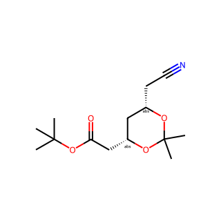tert-Butyl 2-((4S,6S)-6-(cyanomethyl)-2,2-dimethyl-1,3-dioxan-4-yl)acetate