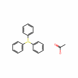 Sulfonium, triphenyl-, acetate