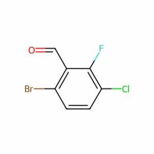 6-Bromo-3-chloro-2-fluorobenzaldehyde