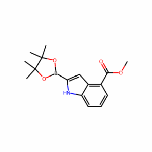 4-Methoxycarbonylindole-2-boronic acid pinacol ester
