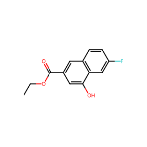 Ethyl 6-fluoro-4-hydroxy-2-naphthoate
