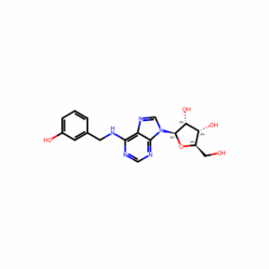 (2R,3R,4S,5R)-2-(6-((3-Hydroxybenzyl)amino)-9H-purin-9-yl)-5-(hydroxymethyl)tetrahydrofuran-3,4-diol