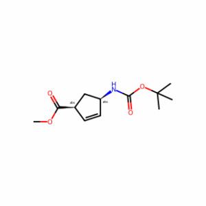 (1S,4R)-Methyl 4-((tert-butoxycarbonyl)amino)cyclopent-2-enecarboxylate