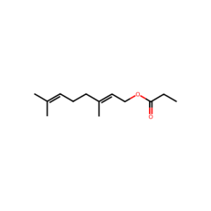 (E)-3,7-Dimethyl-2,6-octadien-1-ol propanoate