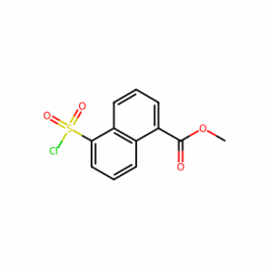 Methyl 5-(chlorosulfonyl)-1-naphthoate