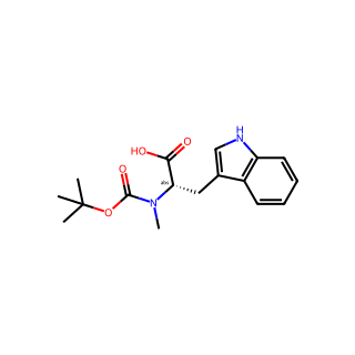 (S)-2-((tert-Butoxycarbonyl)(methyl)amino)-3-(1H-indol-3-yl)propanoic acid