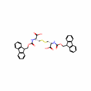 (2R,2′R)-3,3′-Disulfanediylbis(2-((((9H-fluoren-9-yl)methoxy)carbonyl)amino)propanoic acid)
