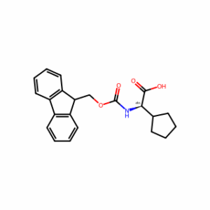 (R)-2-((((9H-Fluoren-9-yl)methoxy)carbonyl)amino)-2-cyclopentylacetic acid