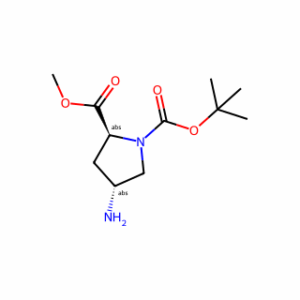 (2S,4R)-1-tert-Butyl 2-methyl 4-aminopyrrolidine-1,2-dicarboxylate