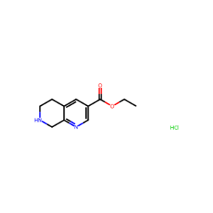 Ethyl 5,6,7,8-Tetrahydro-1,7-Naphthyridine-3-Carboxylate Hydrochloride