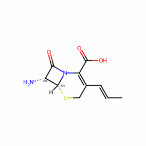 (6R,7R)-7-Amino-8-oxo-3-(prop-1-en-1-yl)-5-thia-1-azabicyclo[4.2.0]oct-2-ene-2-carboxylic acid