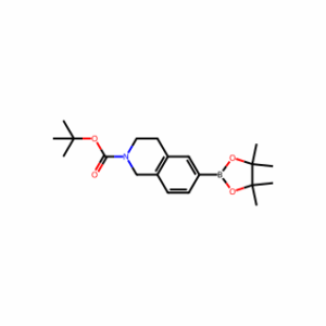 tert-Butyl 6-(4,4,5,5-tetramethyl-1,3,2-dioxaborolan-2-yl);-3,4-dihydroisoquinoline-2(1H);-carboxylate