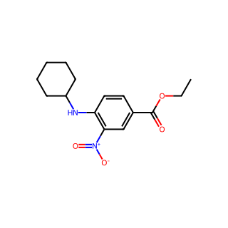 Ethyl 4-(cyclohexylamino)-3-nitrobenzoate