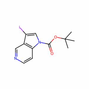 Tert-Butyl 3-Iodo-1H-Pyrrolo[3,2-C]Pyridine-1-Carboxylate