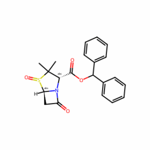 (2S,5R)-Benzhydryl 3,3-Dimethyl-7-Oxo-4-Thia-1-Azabicyclo[3.2.0]Heptane-2-Carboxylate 4-Oxide