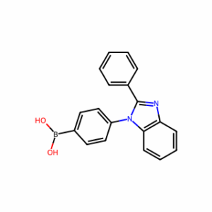 (4-(2-Phenyl-1H-benzo[d]imidazol-1-yl)phenyl)boronic acid